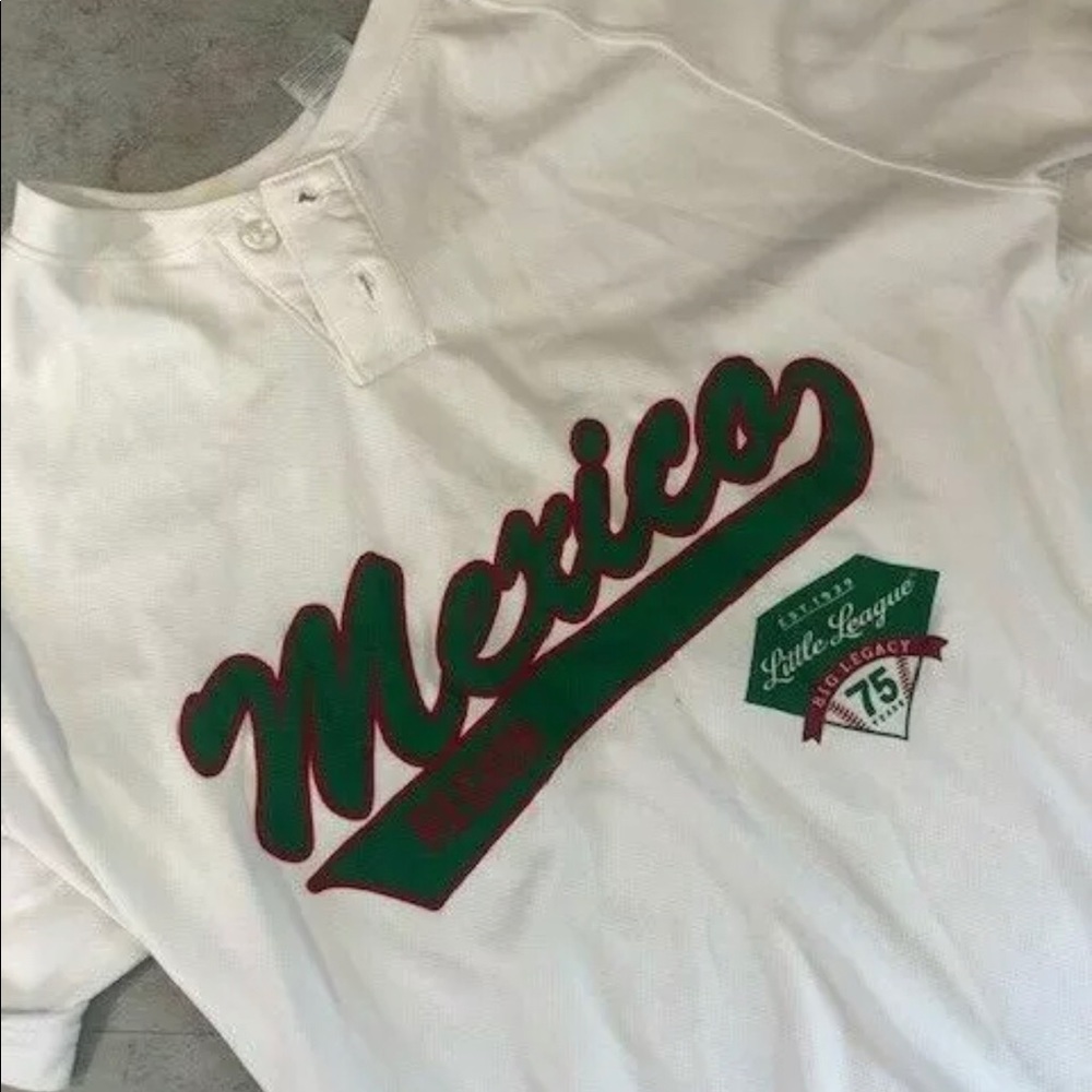 Mexico Little League World Series Team Jersey M